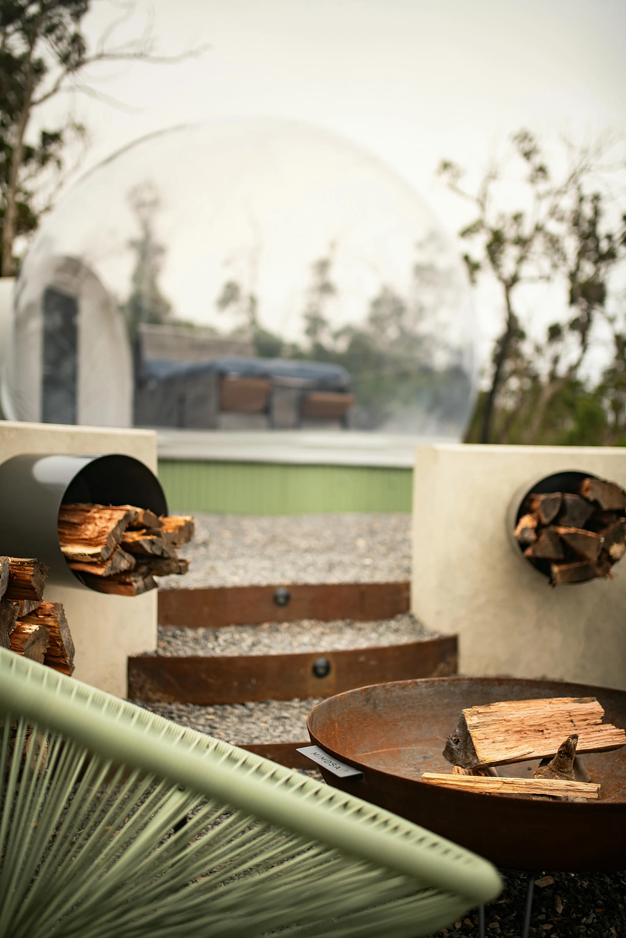 Capertee Valley — firewood store detail